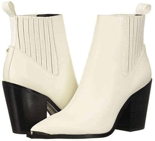 kenneth cole white booties