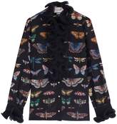 Thumbnail for your product : Gucci Butterfly Silk Shirt