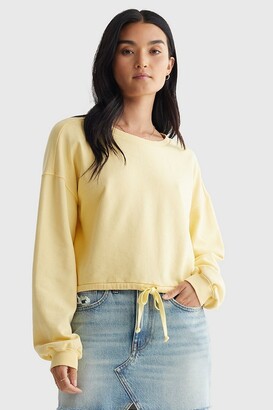 Lucky Brand Cool For Summer Cropped Crew
