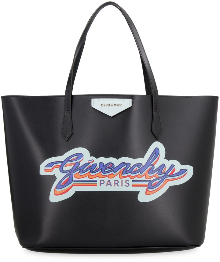 Givenchy Wing Leather Tote ShopStyle