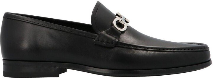 Ferragamo Reversible Gancini Loafers