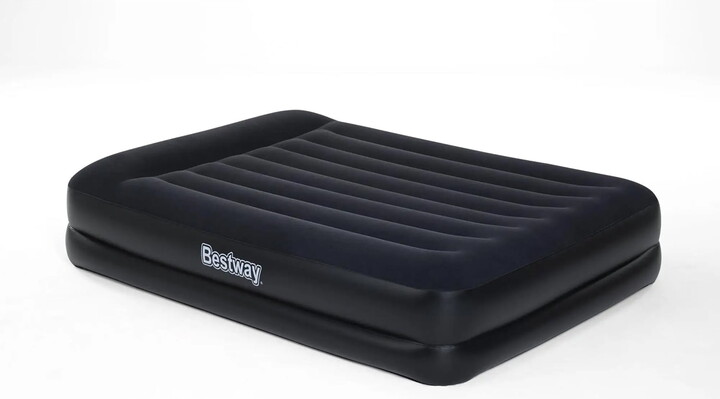 Bestway Raised Premium Plus Air Bed with Built in AC Air Pump - Queen | 67404E