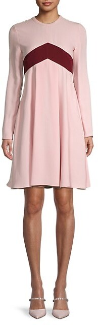 valentino chevron dress