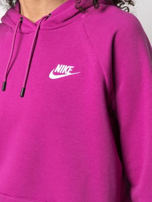 Nike Swoosh Logo Cotton Hoodie