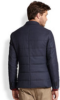 Thumbnail for your product : Vince Quilted Wool Blazer