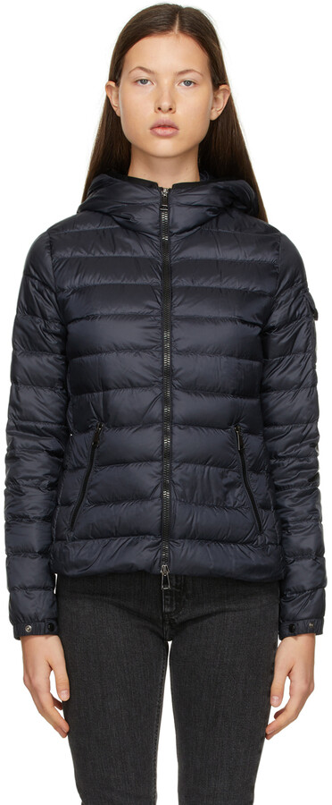Navy Moncler Puffer | ShopStyle