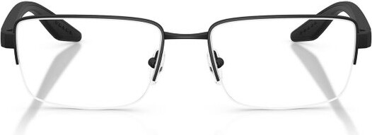 Prada Linea Rossa Round Frame Glasses