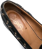 Thumbnail for your product : Yves Saint Laurent Pre-Owned Chunky Sole Lace-Up Detailing Loafers