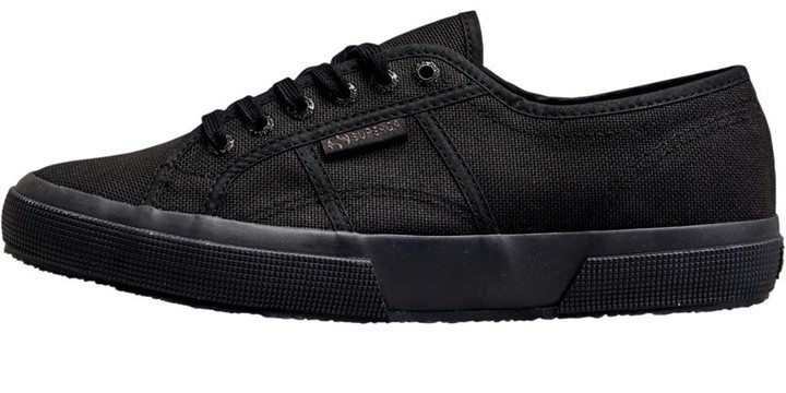 superga total black