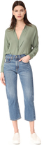 Thumbnail for your product : Vince Double Front Silk Blouse