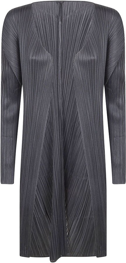 Pleats Please Issey Miyake Pleated Coat