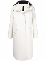 Thumbnail for your product : MACKINTOSH Granish hooded single-breasted coat