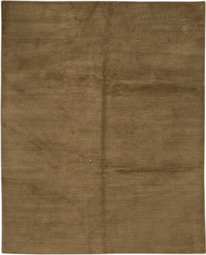 Bokara Rug Co. Inc. High-Quality Hand-Knotted Brown Area Rug