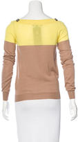 Thumbnail for your product : Gucci Cashmere Colorblock Sweater w/ Tags
