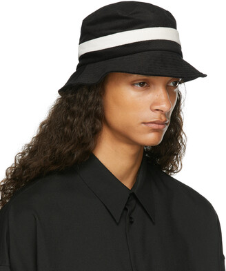 Marni Black Corduroy Fisherman Bucket Hat