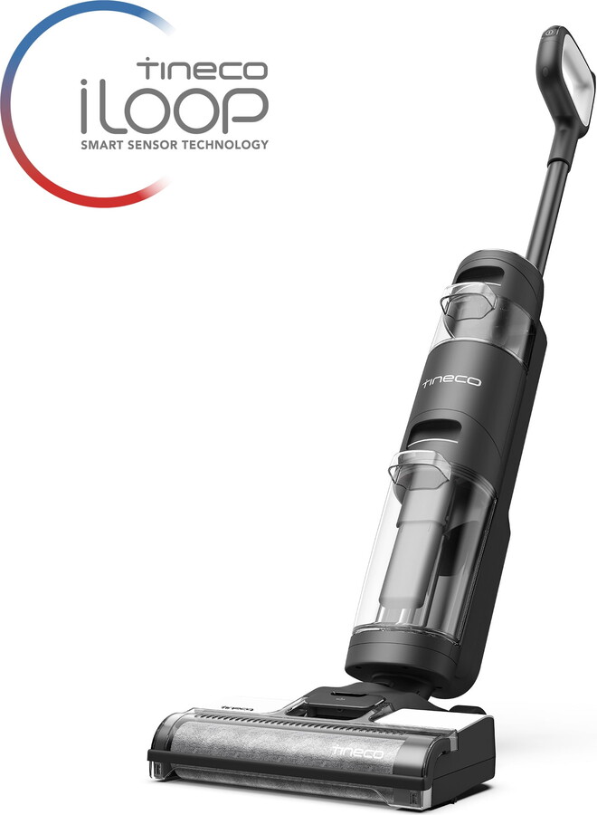 Tineco FLOOR ONE S2 Smart Cordless Wet/Dry Vacuum Cleaner and Floor Washer - Black