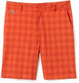 Thumbnail for your product : Lacoste Men's Stretch Checked Golf Shorts