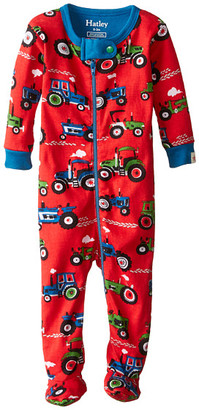 Hatley Farm Tractors Footed Coverall (Infant)