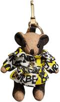 Thumbnail for your product : Burberry Thomas Bear Charm in Graffiti Print Trench Coat