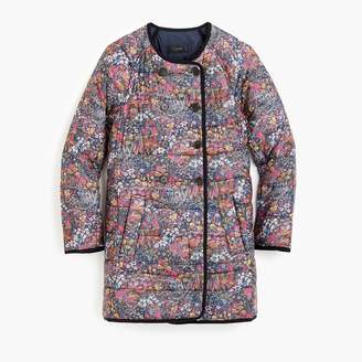Reversible puffer jacket in Liberty® floral with eco-friendly Primaloft®