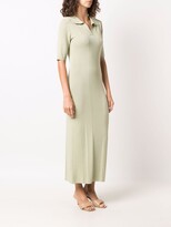 Thumbnail for your product : 12 STOREEZ Short-Sleeve Polo Maxi Dress