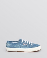 Thumbnail for your product : Superga Flat Lace Up Sneakers - 2750 Classic Denim