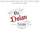 Thumbnail for your product : Pottery Barn Personalized &quotBar&quot Bar Towel, Set of 2