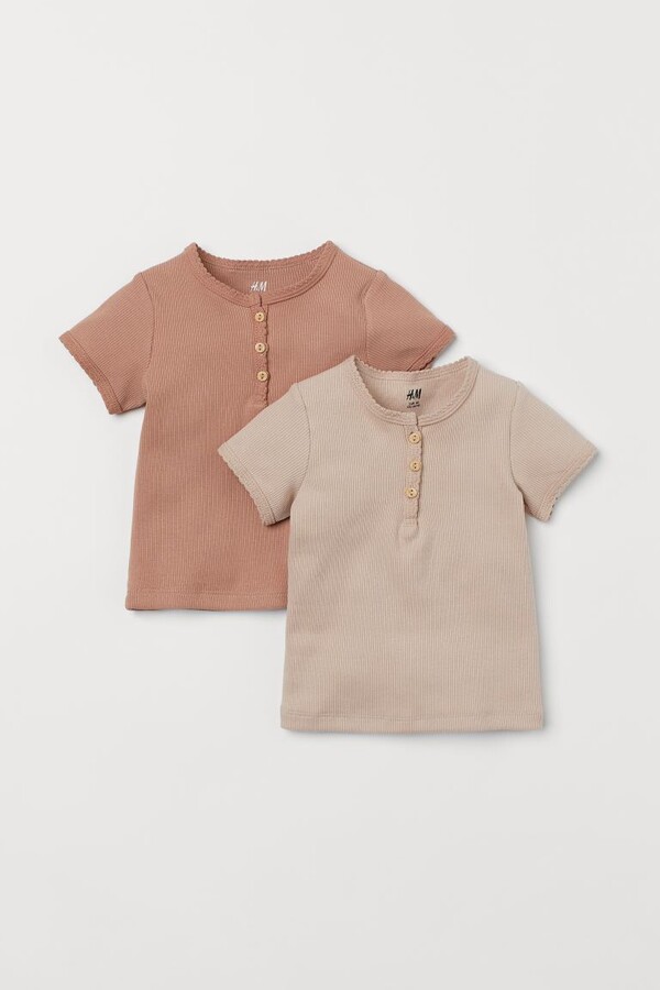 2-pack Ribbed Shirts