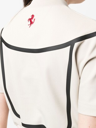 Ferrari logo-detail short-sleeved T-shirt
