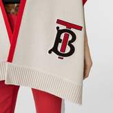 Thumbnail for your product : Burberry Monogram Motif Cashmere Hooded Scarf