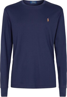 Polo Ralph Lauren Pima Cotton Long-Sleeved T-Shirt - ShopStyle