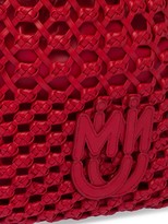 Thumbnail for your product : Miu Miu Macramé branded handbag