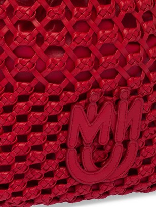 Miu Miu Macramé branded handbag