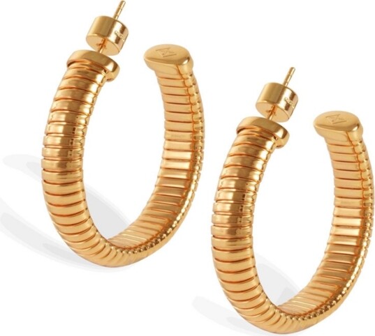 Retro Chic Large Minimalist Hoop Earrings
