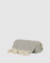Thumbnail for your product : Tolu Australia Grey Beach Towels - Candid Turkish Towel