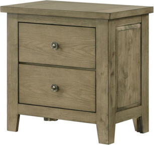 Rosdorf Park Monzell 2-drawer Nightstand