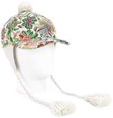 Thumbnail for your product : Gucci floral tapestry baseball cap