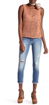Thumbnail for your product : Just USA Cropped Skinny Jean