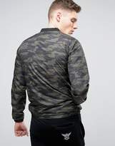 Thumbnail for your product : ONLY & SONS Bomber Jacket In Camo Print