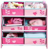 Thumbnail for your product : Hello Home Flowers and Birds Kids' Toy Storage Unit by HelloHome