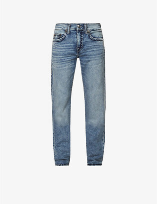 True Religion Geno slim-fit tapered stretch-denim jeans