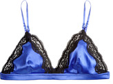 Thumbnail for your product : Stella McCartney Clara Whispering lace-trimmed stretch-silk soft cup bra