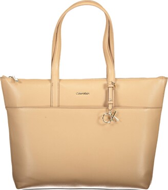 Calvin Klein Beige Handbags | ShopStyle