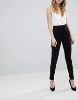 Thumbnail for your product : Missguided Tall cigarette trousers in black