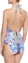Thumbnail for your product : Camilla Halter-Neck U-Ring One-Piece Swimsuit