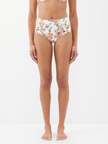 Briona Floral-print Bikini Briefs 