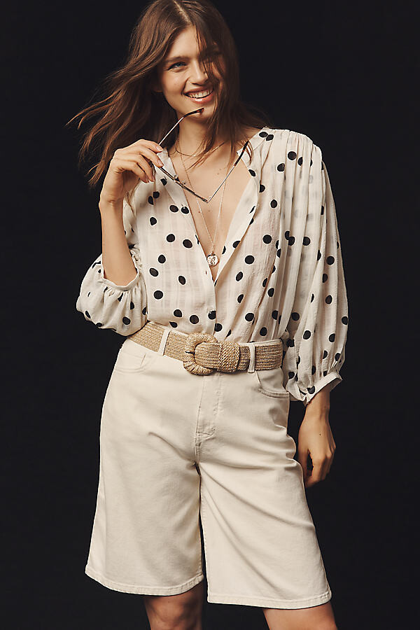 Bishop + Young Polka Dot Blouse
