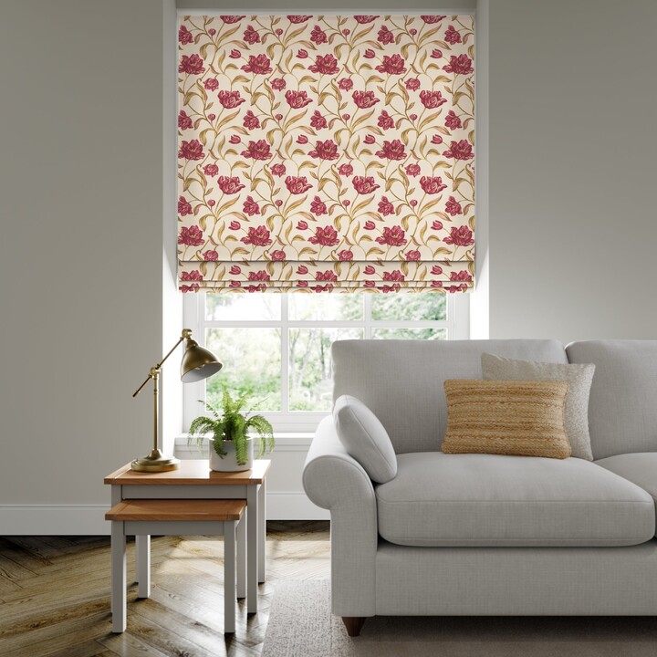 Dunelm Gabrielle Made to Measure Roman Blind Gabriella Rouge