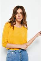 Thumbnail for your product : Very The Essential Premium 3/4 Sleeve Soft Touch T-shirt - Mustard
