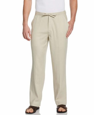 big and tall mens drawstring linen pants